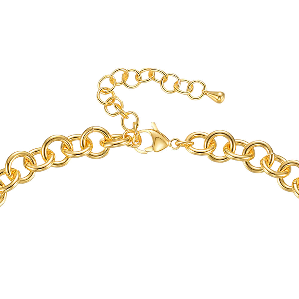Three Branch Design Necklace