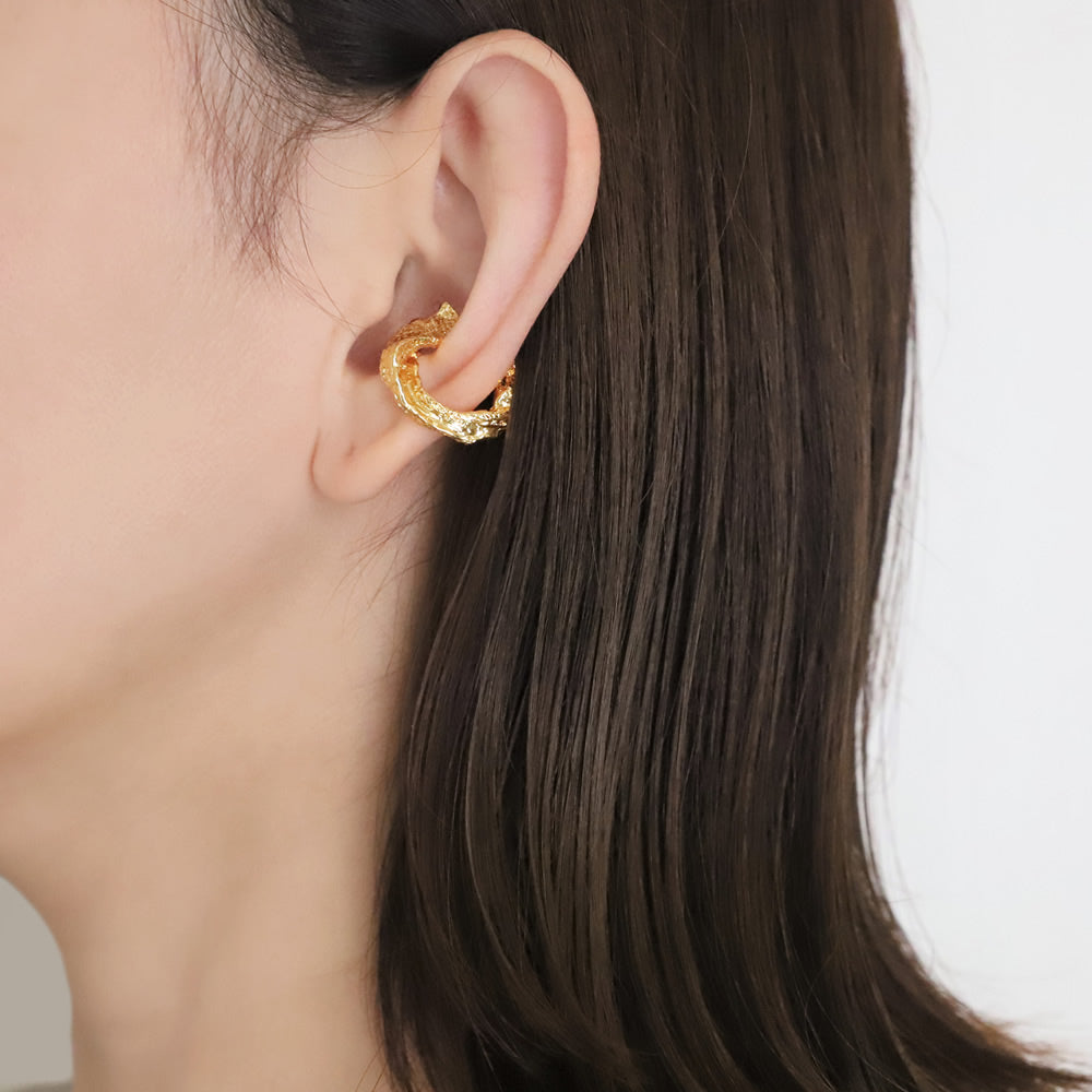 Texture Ear Cuff Earring